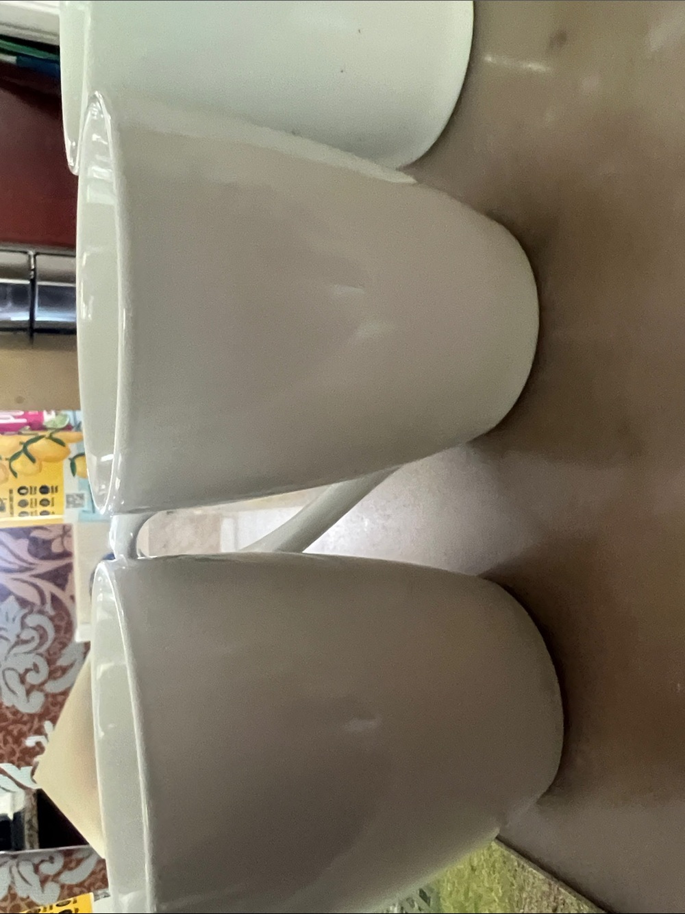 Classic White Ceramic Coffee Mug - Home Accents